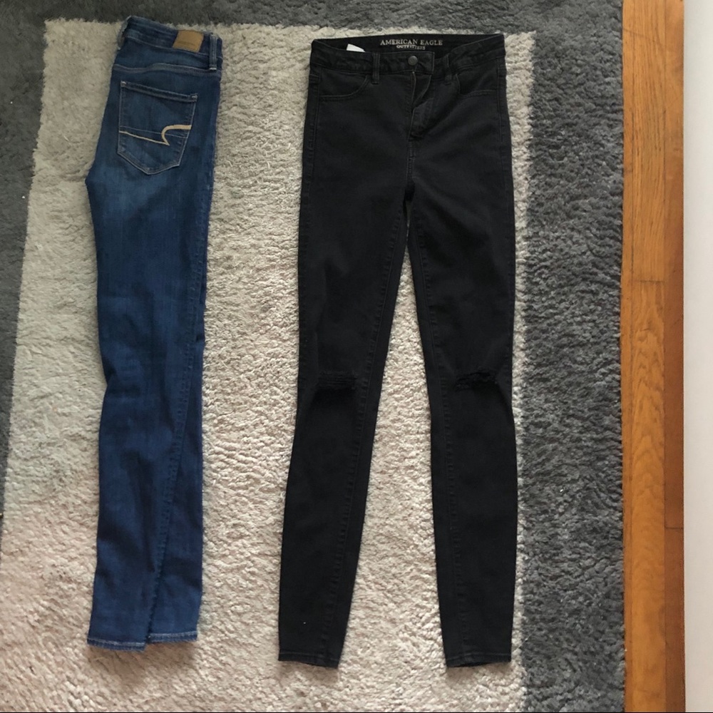 American Eagle Extra Long Size 4 Skinny Jeans